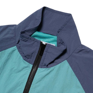 Chaqueta cortavientos de último estilo al por mayor con logotipo personalizado, cierre frontal con cremallera, la más vendida, informal, para exteriores, para hombre. - Product Image 3