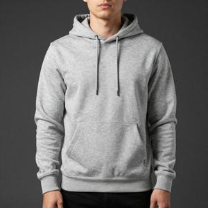 เสื้อฮู้ดดี้ผู้ชายสำหรับฤดูหนาว ผ้าโพลีเอสเตอร์/ไนลอน ขนฟลีซ แบบสวมหัว ปักลาย กันน้ำ ระบายอากาศได้ดี เหมาะสำหรับใส่ในชีวิตประจำวัน - Product Image 3