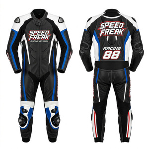 ชุดหนังมอเตอร์ไซค์แบบชิ้นเดียวสำหรับผู้ชาย Speed Freak แขนยาว ระบายอากาศได้ดี เหมาะสำหรับการแข่งรถทุกฤดู - Product Image 3