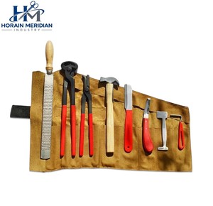 Kit d'instruments vétérinaires en acier inoxydable pour le soin des sabots de cheval, le clouage et l'entretien des sabots équins - Product Image 2