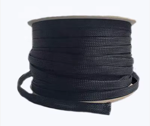 Gaine tressée en nylon PA6 pour la protection des fils et câbles, tube tissé de protection pour fils/câbles - Product Image 1