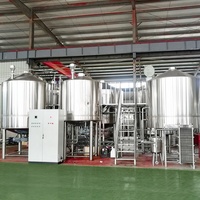 Système d'équipement de saccharification de la capacité 20000L Machine de brassage de bière artisanale 300L/350L
