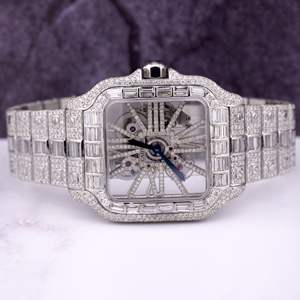 High Quality Fully Customized Iced Out Diamond Lab Grown <b>Watch</b> <b>for</b> <b>Men</b> Hip Hop Diamond Jewelry <b>Watch</b> Gift - Product Image 4