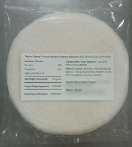 Papier à riz vietnamien pour rouleaux de printemps, idéal pour les rouleaux de printemps croustillants frits, emballage OEM en sachet pour la vente au détail -Pey - Product Image 5