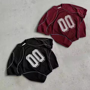 Maillots de rugby personnalisés unisexes pour adultes, à manches courtes, respirants, 100 % polyester, séchage rapide, élégants, vente en gros - Product Image 3