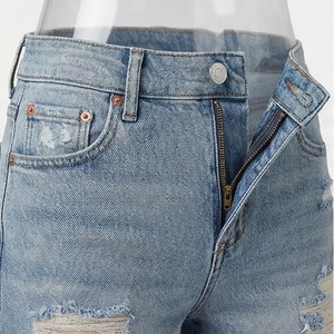 Premium 100 Cotton Denim Shorts For Women <b>Button</b> Closure Summer Casual <b>Jeans</b> Trendy Streetwear High Quality Apparel Fit - Product Image 4