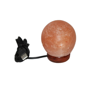 Buy Here Carved Organic Material <b>Salt</b> Lamps in Pink Color Round Shape Angel Theme Real Touch-Sian Enterprises - Product Image 1