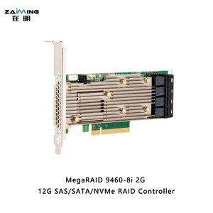 Contrôleur <span class=keywords><strong>RAID</strong></span> SAS 9460-8i 2 Go de cache 12 Go PCIe 3.0 X8 8 ports, adaptateur <span class=keywords><strong>RAID</strong></span> interne pour stockage de serveur d'entreprise - Product Image 1