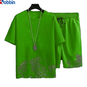 Nueva Colección de Verano, Traje Deportivo Personalizado para Hombre, Talla Grande, Impresión Digital 3D, Conjunto Cómodo de Pantalón Corto para Hombre - Product Image 6