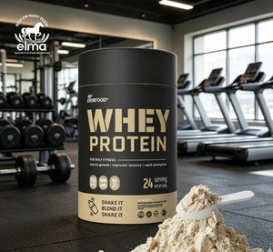 Top-Grade Food Grade Plant Extract <b>Protein</b> Powder <b>Bottles</b> Custom Private Label OEM From Malaysia for Sports Recovery Muscle - Product Image 1