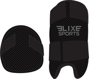 อุปกรณ์ป้องกันข้อศอกและหน้าแข้งสำหรับเบสบอล ELIXE SPORTS ผ้าตาข่าย สำหรับผู้ใหญ่และเยาวชน ดีไซน์แบบสปอร์ต พิมพ์ลายแบบ Sublimation Transfer สีสันปรับแต่งได้ทุกแบบ - Product Image 6