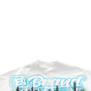 Men's <b>White</b> Regular <b>Fit</b> <b>T</b>-<b>Shirt</b> Short Sleeve Formal Eco-Friendly Anti-Pilling 100% Cotton Jersey - Product Image 2
