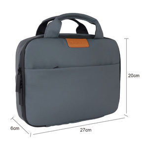 Trousse de Toilette Suspendue Extensible Premium Senda Style Business Décontracté en Tissu Oxford avec Fermeture Éclair à Treillis Triple et Multi-Fonctions - Product Image 5