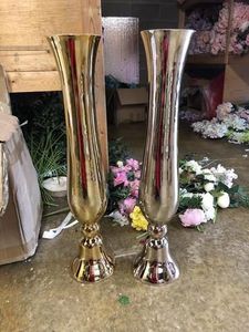 Tall Handmade Customized Aluminium Floor Flower <b>vase</b> For Home & Garden Decor Flower Pots For Event And Wedding Decoration - Product Image 2