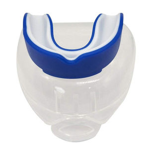 Protector Bucal Deportivo para Boxeo, Color Azul y Blanco, Protector Bucal para Jugadores de Cricket, Protector Bucal Protector - Product Image 3