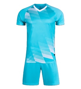 ชุดฟุตบอลผู้ใหญ่แบบยูนิเซ็กซ์รุ่นใหม่ขายดี ผ้าฝ้าย 100% ระบายอากาศได้ดี เหมาะสำหรับฤดูร้อน - Product Image 2