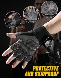 Gants de musculation antidérapants pour hommes et femmes, adhérence supérieure et protection de la paume pour la musculation, le fitness, l'exercice, l'entraînement - Product Image 6