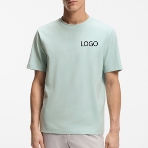 T-shirt décontracté pour homme de haute qualité, design élégant et simple, avec logo personnalisé / service de conception OEM, vêtements décontractés - Product Image 1