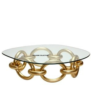 Fancy Style Coffee Table Living Room Modern Round Shaped Wholesale Rate Indian Supplier And Manufacturer Set Of 2 - Product Image 2