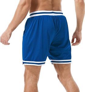 Men's Retro Basketball Shorts: 5-7 Inch Heavyweight Double <b>Layer</b> Mesh Deep Pockets 90s Vintage Athletic Gym Workout - Product Image 3