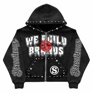Fournisseur de sweats à capuche à faible MOQ, personnalisables, en coton épais, vente en gros pour les marques de vêtements en ligne, livraison rapide - Product Image 4