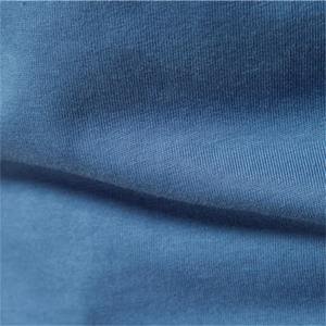 Camiseta Básica de Manga Larga para Hombre, Color Azul Sólido, Cuello Redondo, Corte Regular, Lisa - Product Image 5