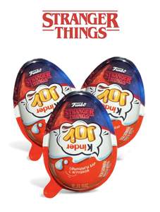 ขายส่งช็อกโกแลตไข่ Kinder Joy ของเล่นเซอร์ไพรส์ Stranger Things สำหรับเด็ก, 20 กรัม x 24 ชิ้น, ของขวัญแบบคละ, ฟิกเกอร์สะสมสุดสนุก - Product Image 5