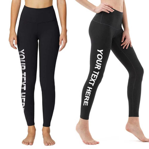High Waist Workout <b>Tights</b> Sports Gym Yoga Pants Leggings for Women Fitness Lift Sport Soft Wholesale - Product Image 6