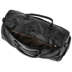 Sac de voyage en cuir de haute qualité avec logo personnalisé, sac de voyage à main en cuir, vente en gros - Product Image 5