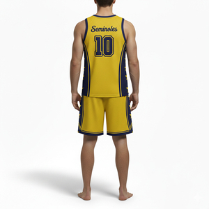 Uniforme de baloncesto personalizado con logotipo a precio razonable, ropa deportiva, MOQ bajo, servicio OEM personalizado, uniforme de baloncesto - Product Image 2