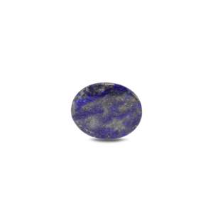 Natural Lapis Lazuli Oval Cabochon 10mm-22.45 Carat Certified Blue Gemstone - Product Image 2