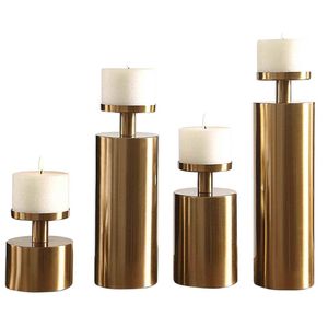 Nuevo Portavelas de Metal que Crea Hermosas Sombras y Reflejos, Iluminación Versátil, Opciones de Estilo, Diseño Clásico Moderno Hecho a Mano - Product Image 6