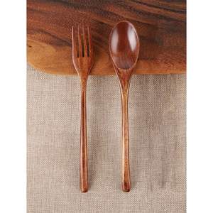 Cuchara para Servir de Madera de Mango con Acabado Premium para Uso en el Hogar y Restaurantes - Product Image 1