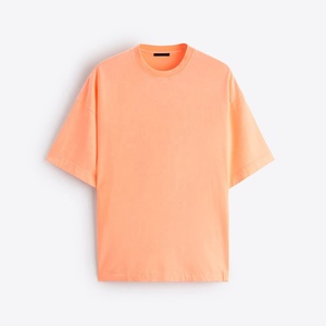 เสื้อยืดโอเวอร์ไซส์ผู้ชายสุดฮิต ผ้าฝ้าย 100% คุณภาพหรู ทรงหลวม สไตล์สตรีทแวร์ ไซส์พลัส ขายดีที่สุด - Product Image 6