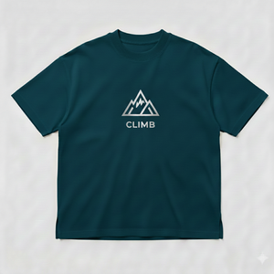 เสื้อยืดโอเวอร์ไซส์ทรงหลวมพิมพ์ลายด้านหน้า สไตล์ลำลอง ระบายอากาศได้ดี ผ้าคอตตอนผสมเนื้อหนา เป็นมิตรกับสิ่งแวดล้อม เหมาะสำหรับผู้ชาย สไตล์สตรีทแฟชั่น - Product Image 1