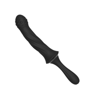Vibrateur 2-en-1 portable en silicone souple, rechargeable par USB, étanche, pour stimulation vaginale et anale, masseur de prostate masculin et jouet sexuel féminin - Meilleures ventes
