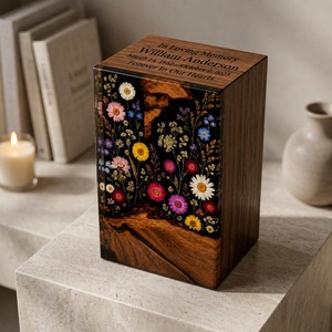 Natural Resin Eco-Friendly Durable Cremation Urn for Baby and <b>Pet</b> Memorial Keepsake - Product Image 4