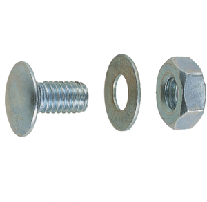 TRUSCO Lightweight Shelving Bolts and <b>Nuts</b> M6 x 12mm <b>Square</b> Head BN40 Japan - Product Image 1