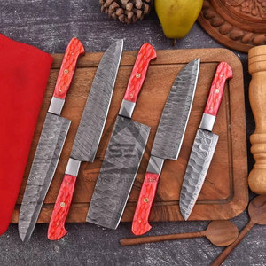 In Stock High Quality Handmade 67-Layer Damascus Chef <b>Knives</b> <b>Set</b> Sustainable Multi-Purpose - Product Image 2