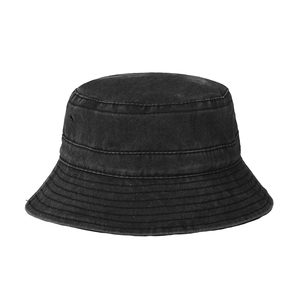 Chapeau Bob Rétro en Toile 100% Coton Lavé avec Logo Personnalisé, Large Bord, Léger et Respirant pour Toutes les Saisons et Utilisation en Extérieur - Product Image 2
