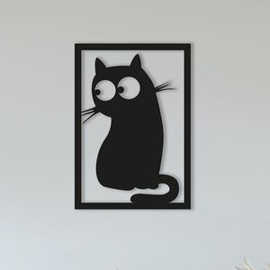 Nuevo diseño de barco cortado con láser en madera MDF negro mate - precio bajo al por mayor aquí - para colgar en la pared - Product Image 2