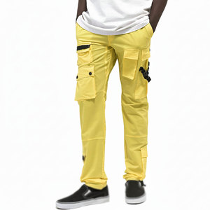 Pantalon cargo léger et confortable, idéal pour les voyages, avec plusieurs poches, pour une liberté de mouvement optimale, vêtement d'extérieur. - Product Image 1