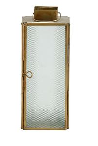 Lanterne en métal et verre faite à la main, finition laiton, vente en gros, pour décoration extérieure et intérieure, personnalisable - Product Image 4