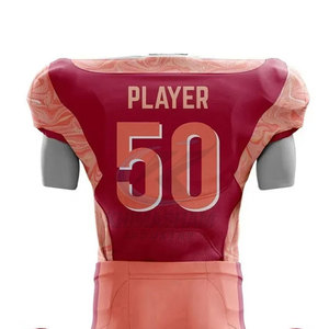 Uniformes de football américain en polyester respirant de haute qualité, fabriqués au Pakistan, personnalisables, service OEM, échantillon disponible - Product Image 5