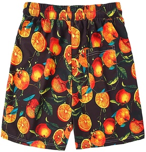 กางเกงขาสั้นผ้าคอตตอนของผู้ชาย,เสื้อแขนสั้นมีกระดุมครึ่งแขนสำหรับฤดูร้อนพิมพ์ลายฮาวายกำหนดได้เองปี2022 - Product Image 4