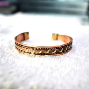 new <b>copper</b> and brass design <b>copper</b> magnetic cuff bracelet <b>bangle</b> here healing new Buddhism christmas gift - Product Image 1