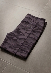 Trendy Sublimated Polyester/Spandex Fabric Custom High Elastic Four-Way Stretch Floral Cameo High Rise Elastic Waist <b>Yoga</b> <b>Pants</b> - Product Image 5