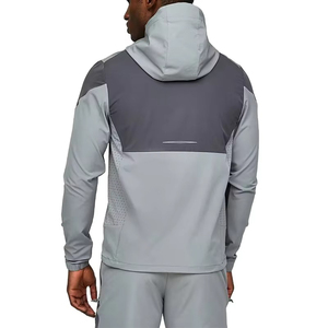 New Arrival Breathable And Material Quick Dry Comfortable <b>Men</b> Windbreaker Suit Best Selling High Quality Solid Color - Product Image 4