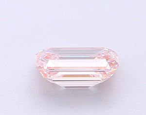 Diamant rose fantaisie de 1,09 carat, taille émeraude, cultivé en laboratoire CVD, clarté VS1, polissage excellent, pierre précieuse non montée pour la création de bijoux - Product Image 3