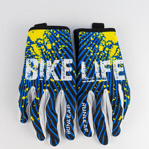 Gants de vélo de montagne VTT personnalisés, à doigts complets, respirants, antidérapants, compatibles écran tactile, avec fermeture auto-agrippante, unisexe, toutes tailles - Product Image 6